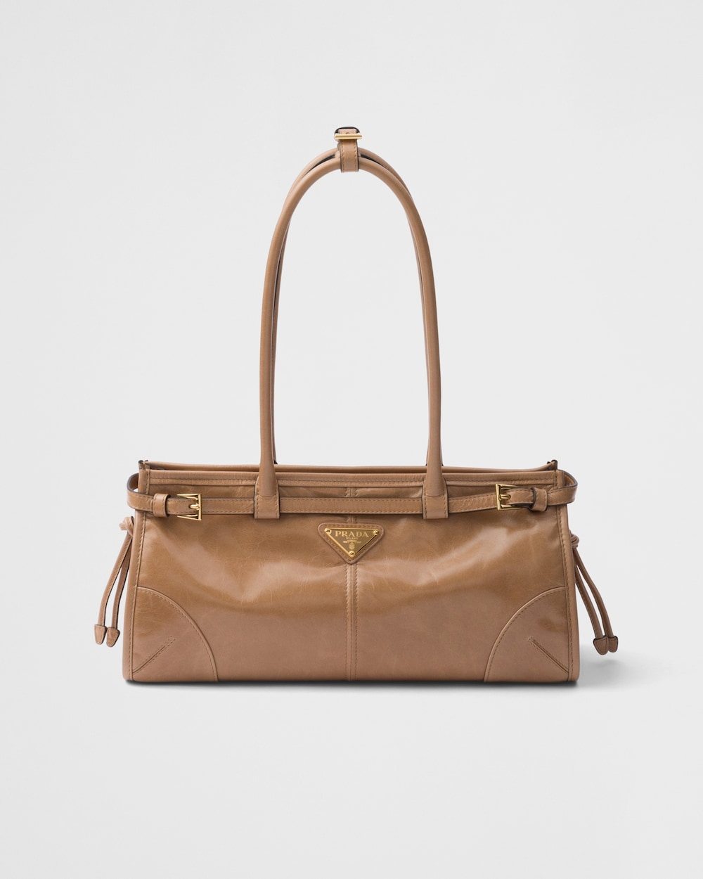 Prada Bonnie Medium Leather Handbag - Image 1
